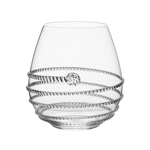 Amalia Stemless Red Wine Glass by Juliska