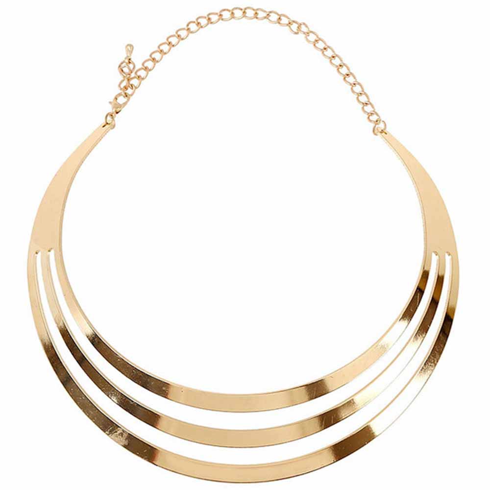 2016 Charm Choker Necklaces Women - Fashion Multi Layer Statement Bib Collar Necklace