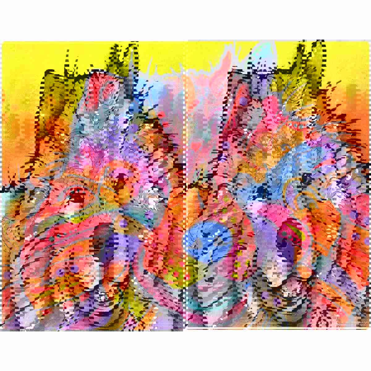 Chow Chow Dog Dean Russo Wall Decal