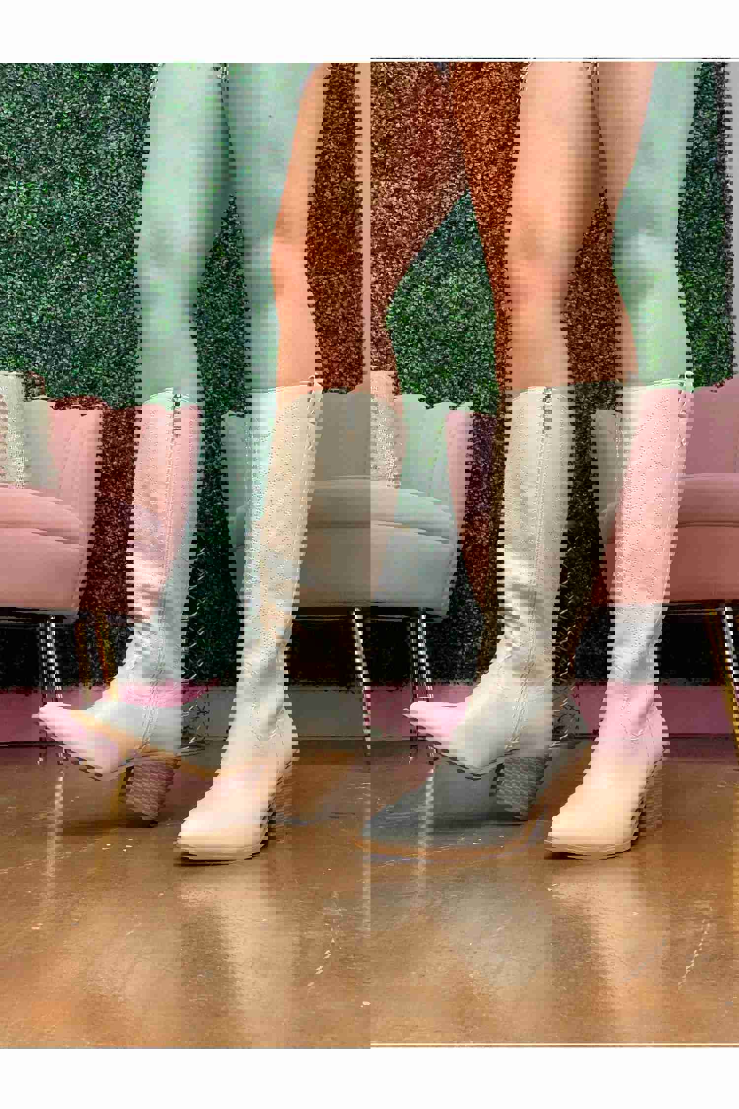 Corkys Howdy Winter White Cowgirl Boots