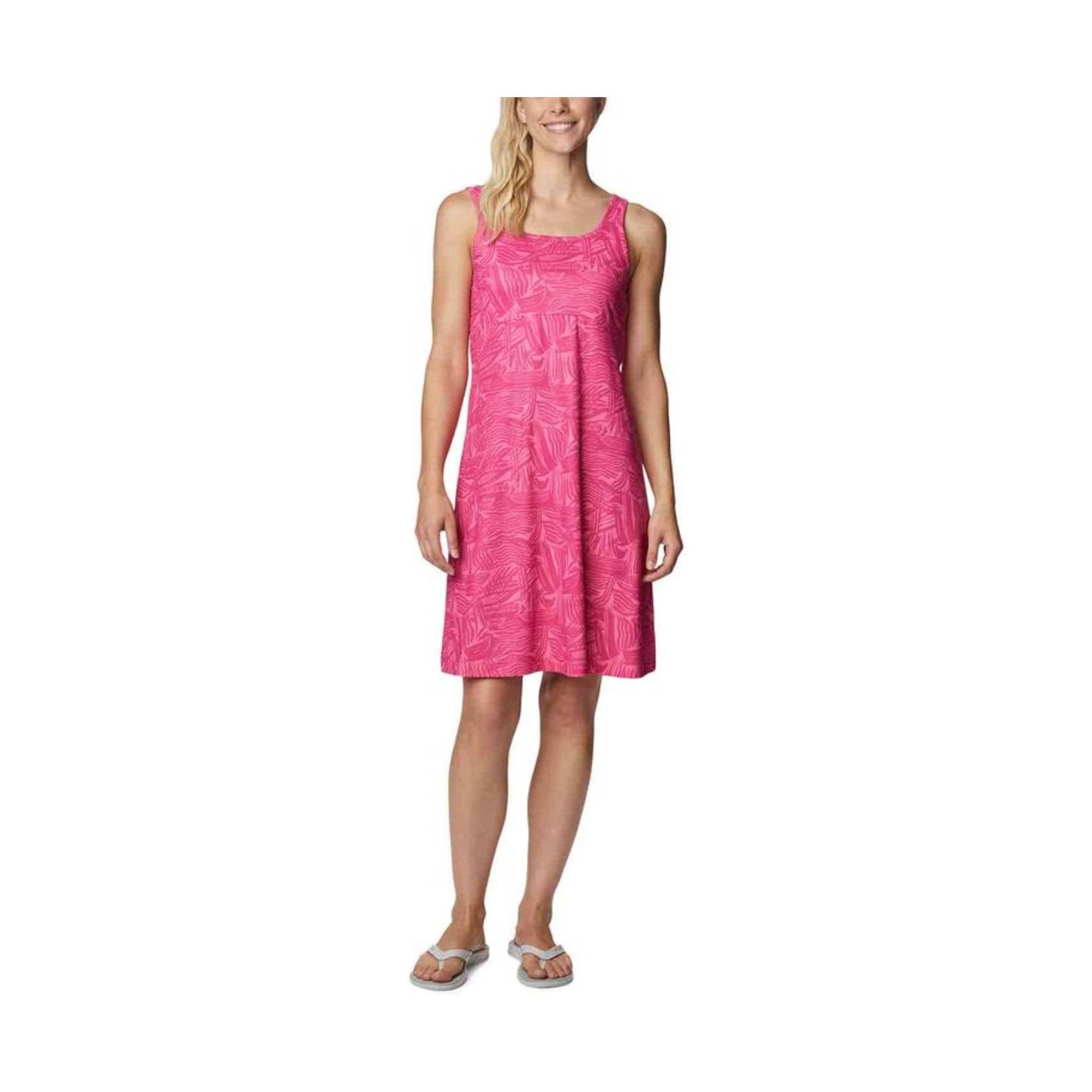 Columbia Women's PFG Freezer III Dress - Ultra Pink Sailstream