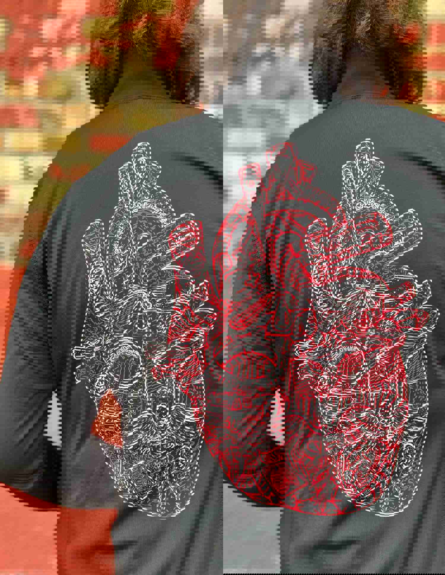 Heart of Healthcare - Women's Track Jacket with EKG Design