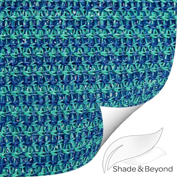 Sun Canopy Shade Sail 12x16 Rectangle UV Block for Patio Deck Yard and Outdoor Activities Sand