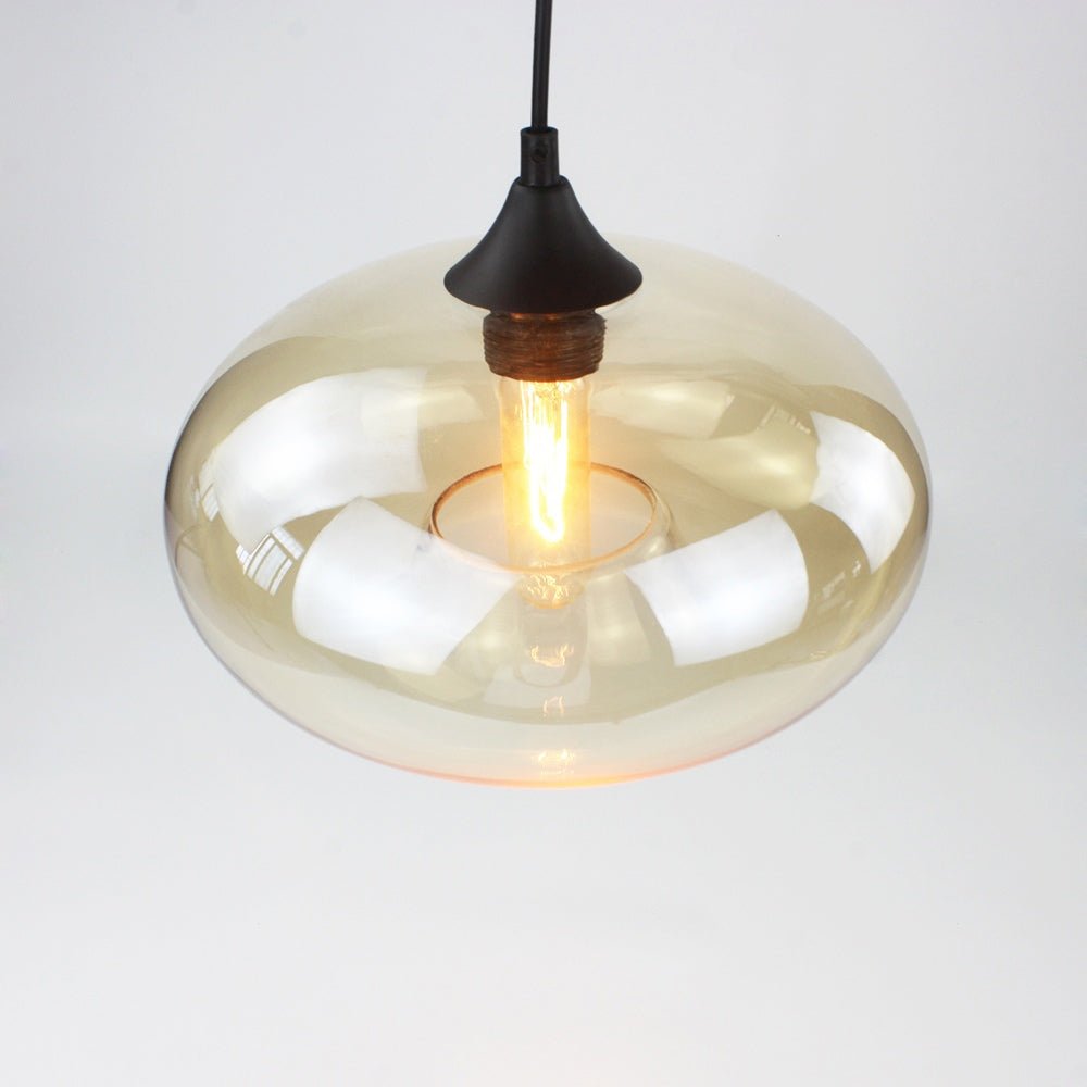 MIRODEMI® Modern Hanging Loft Glass Pendant Lamp for Restaurant, Bar, Kitchen