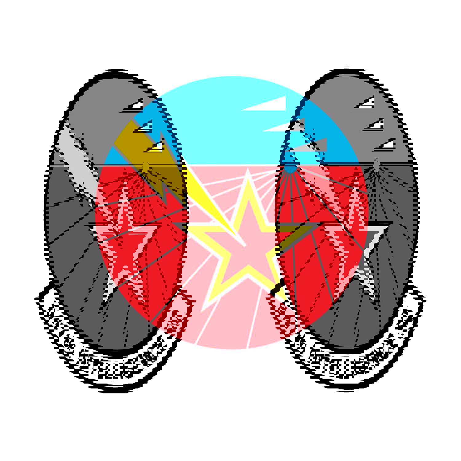 547th Intelligence Squadron - Vinyl Patch Decal - Multiple Sizes Available