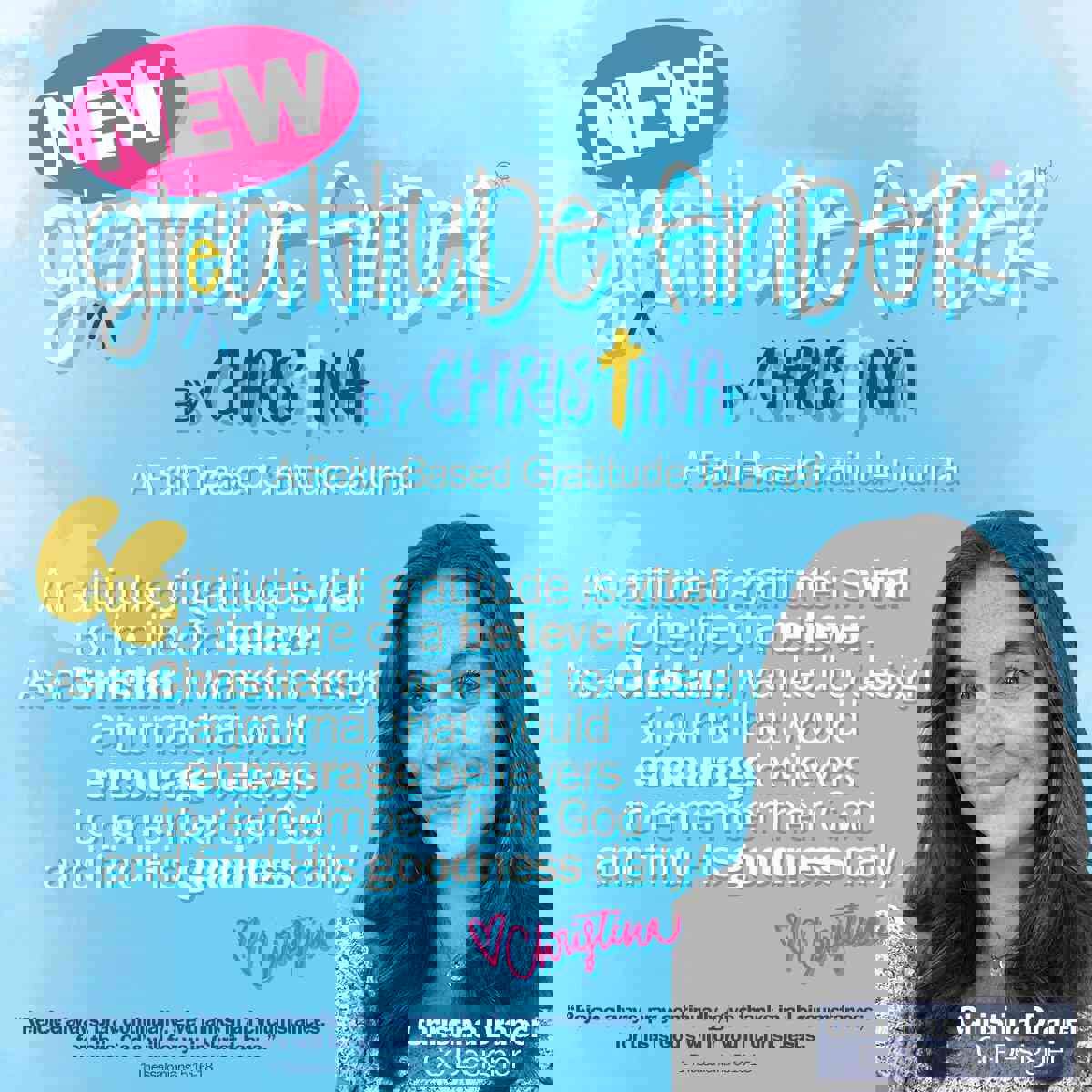 Faith-Based Gratitude Finder® Journals by Christina | Mercies New