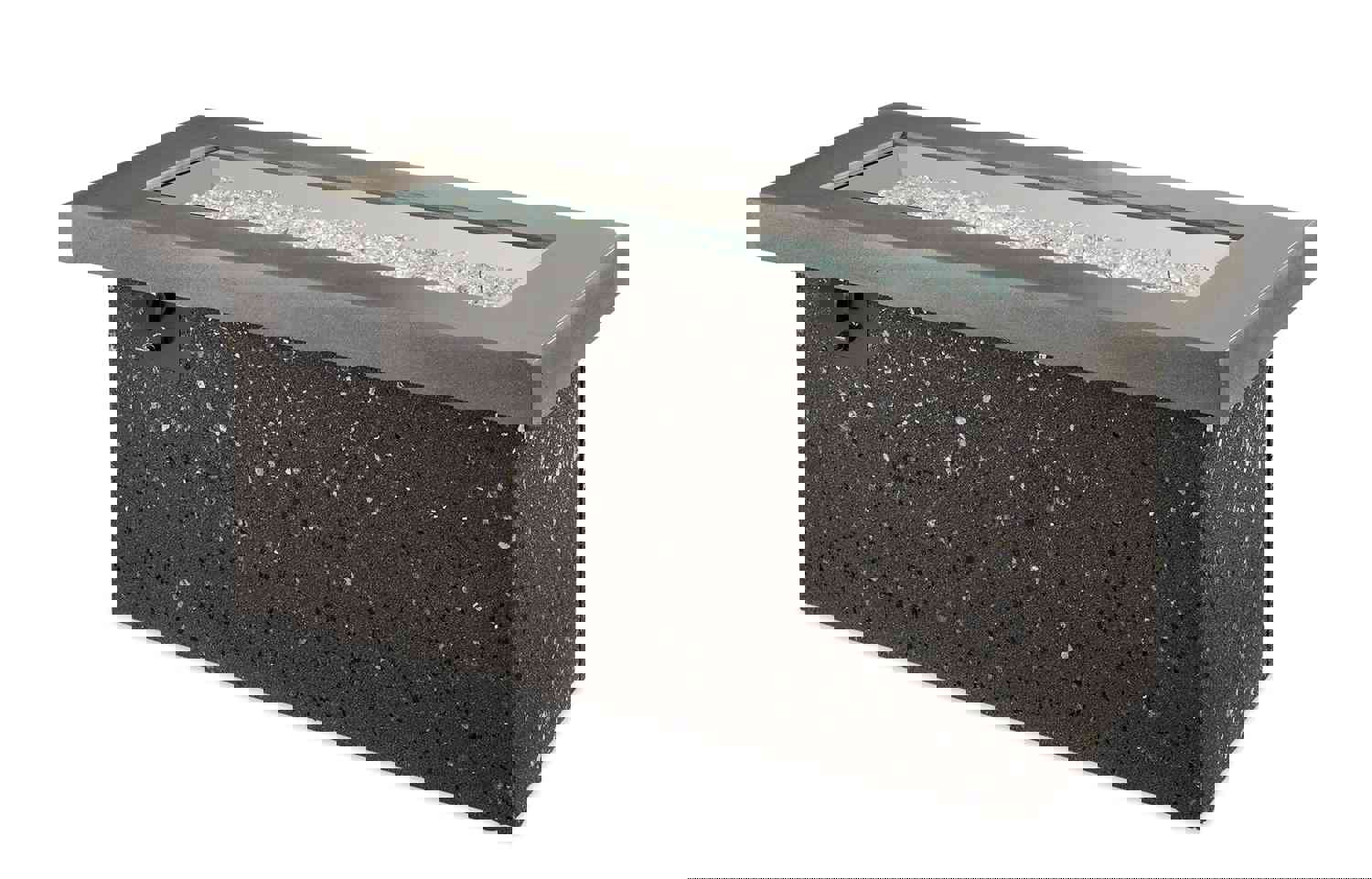 Outdoor Greatroom KL-1242-MM Grey Key Largo Linear Gas Fire Pit Table