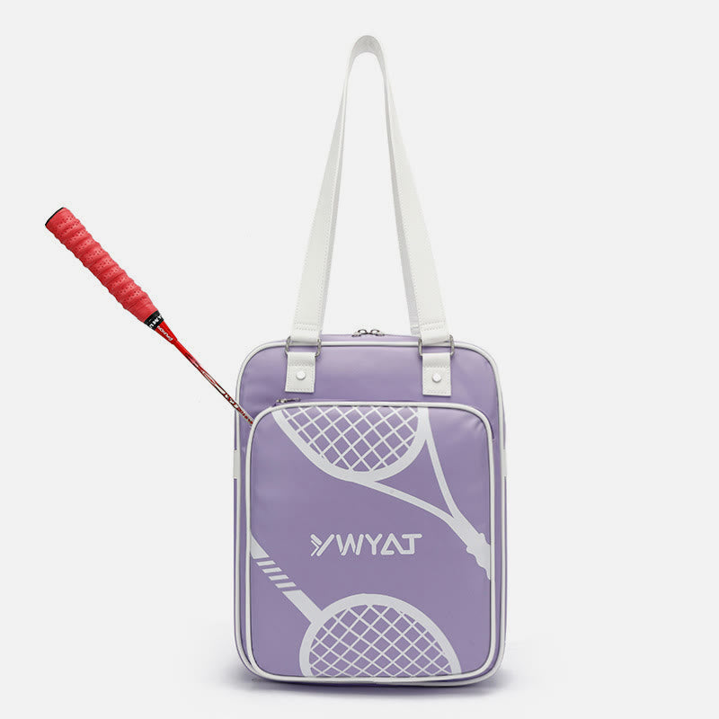 Stylish Badminton Bag for Women - Large Capacity Racket Bag with Multiple Pockets