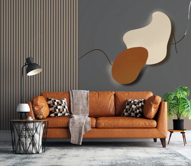 Abstract Peel and Stick Wall Mural - Removable Wallpaper for Home Decor