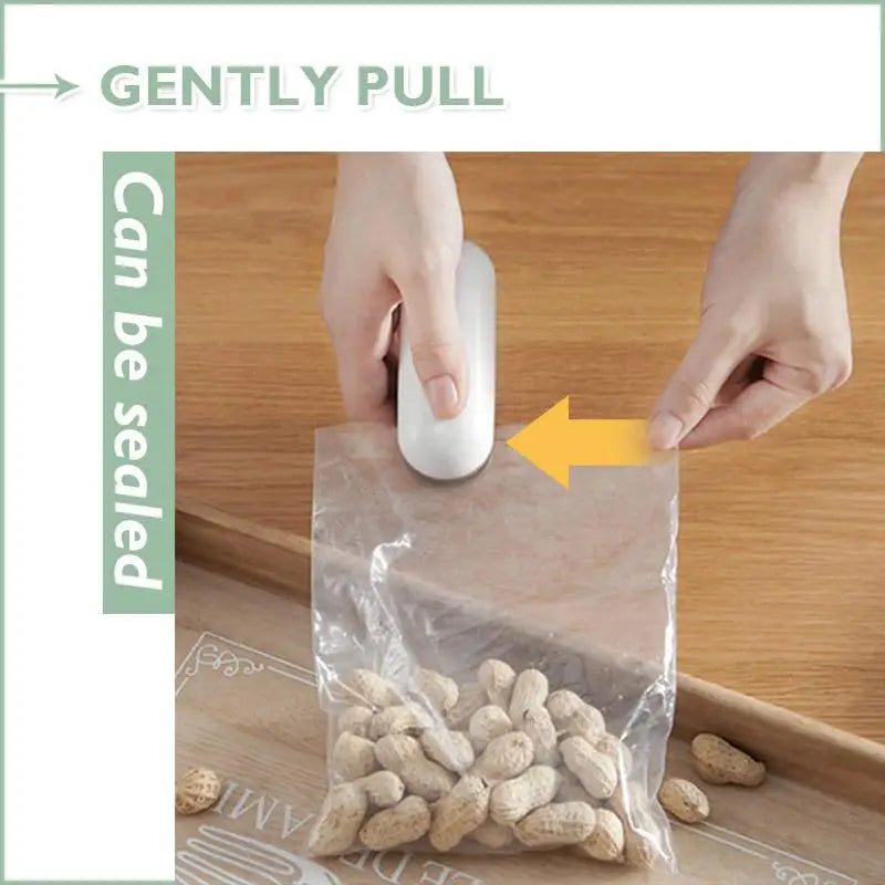 2 IN 1 Portable Sealing Machine - Mini Bag Sealer for Kitchen Storage