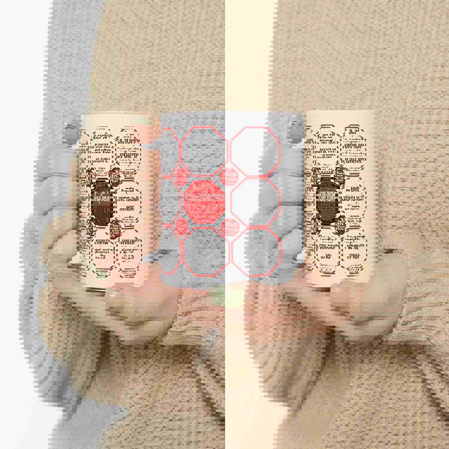 Team 19 of 52 Teams That Make Humanity Great! Drink Wisely in Mug Wisdoms Ceramic 11oz Cup