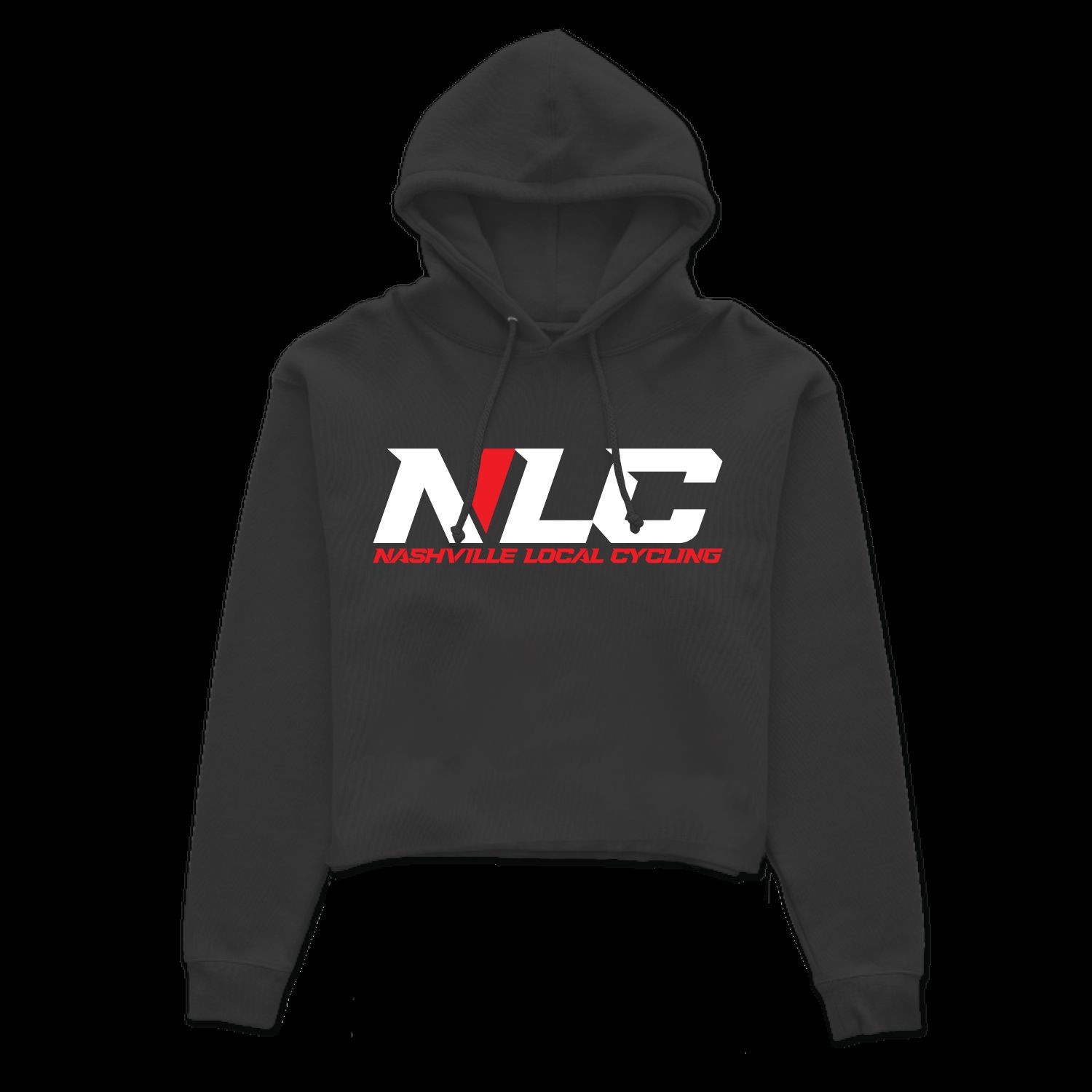 Nashville Local Cycling 2024 Crop Hoodie