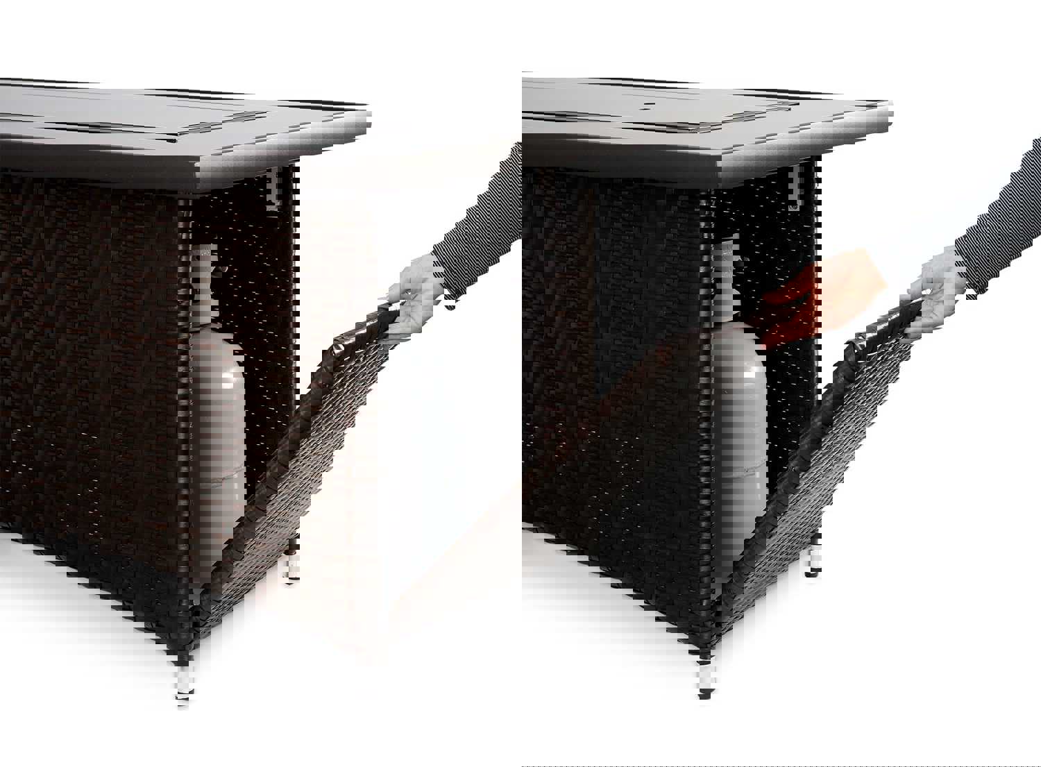 Outdoor Greatroom MG-1242 Balsam Montego Linear Gas Fire Pit Table