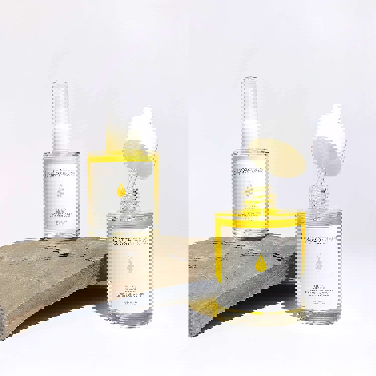 Bakuchiol Skincare Set - Serum & Night Cream