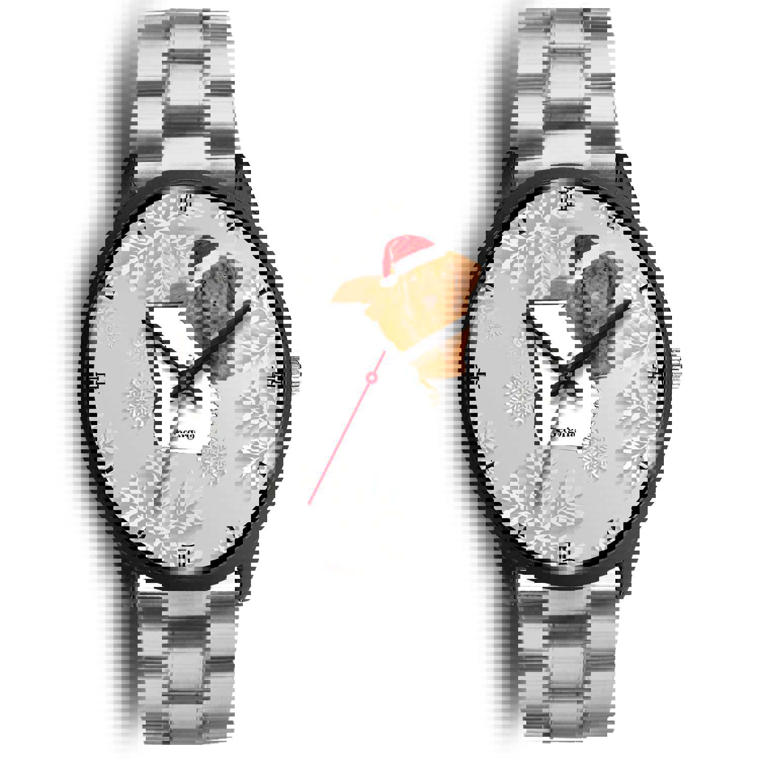 Nova Scotia Duck Tolling Retriever Georgia Christmas Special Wrist Watch
