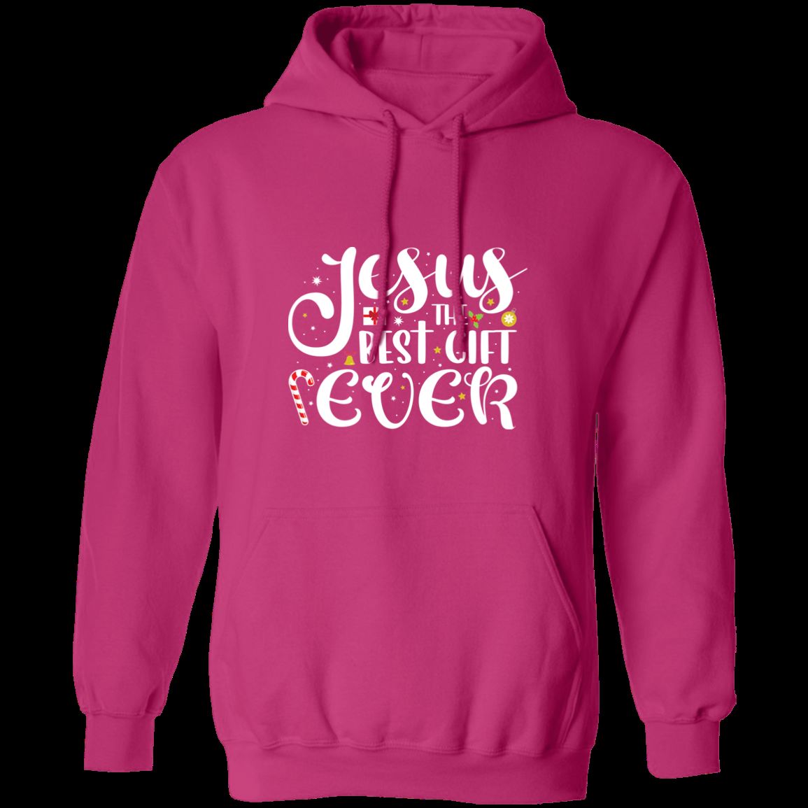 JESUS THE BEST GIFT EVER Hoodie - Unisex, 50% Cotton, 50% Polyester