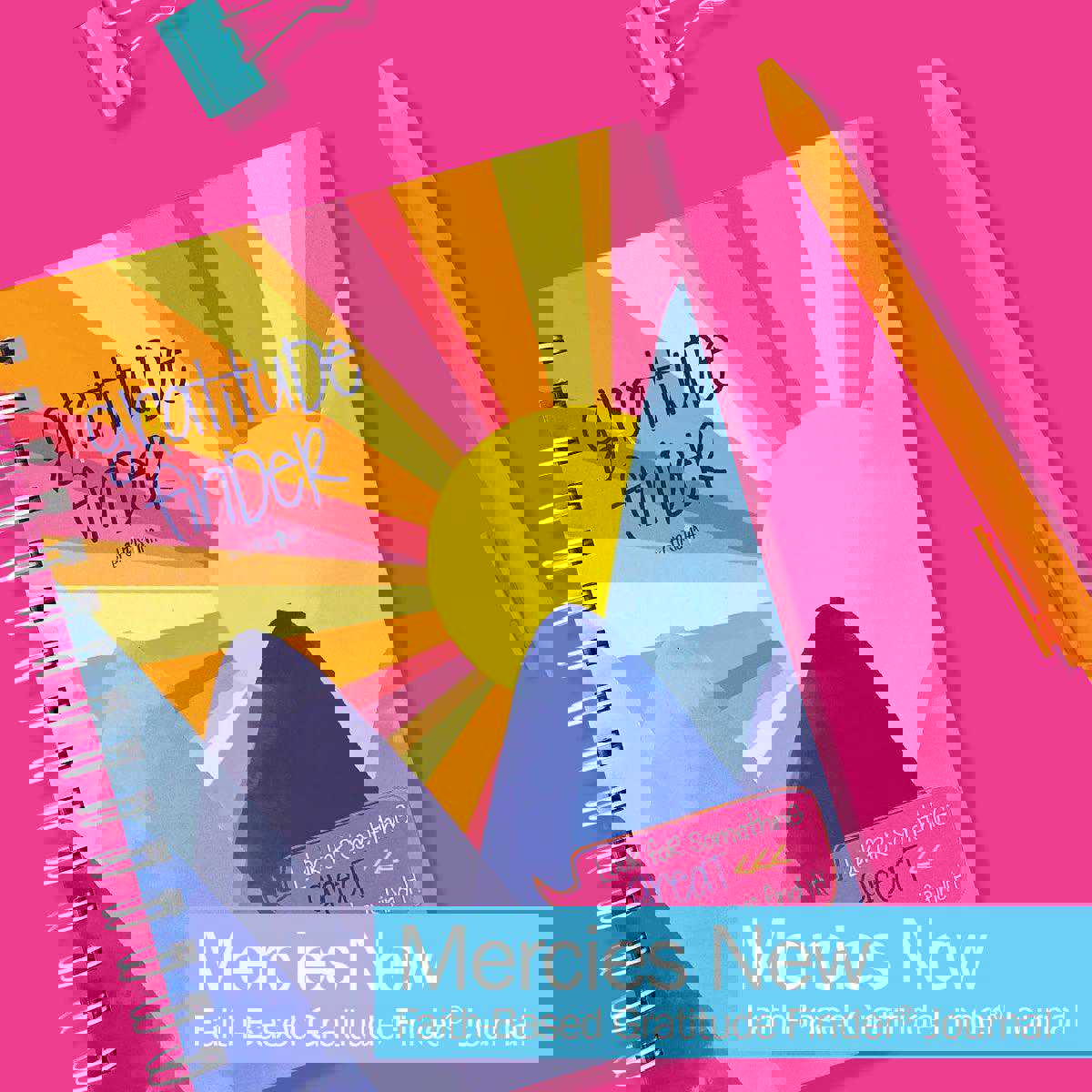 Bulk Gratitude Finder® Journals by Christina - Faith-Based Gratitude Journals for Groups