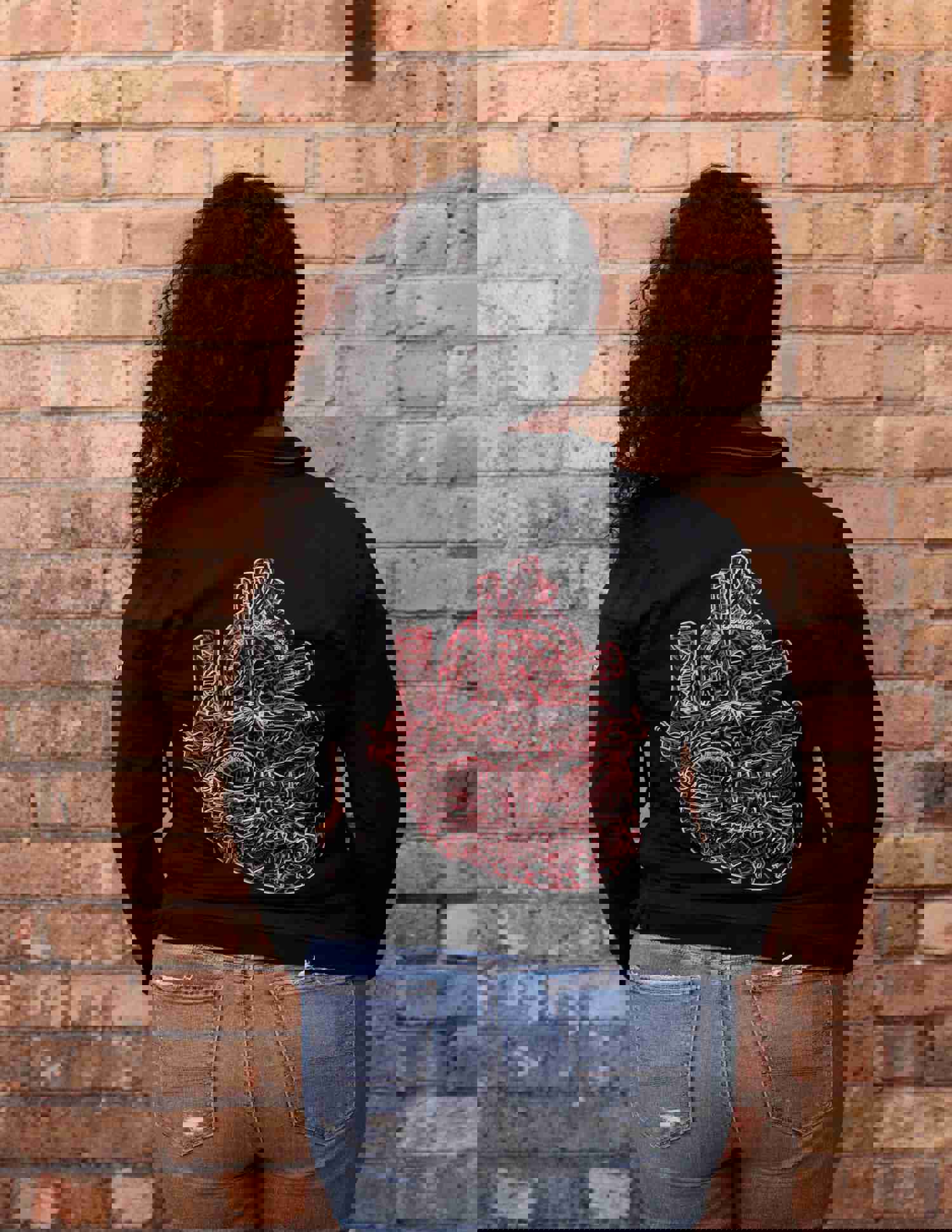 Heart of Healthcare - Women's Track Jacket with EKG Design