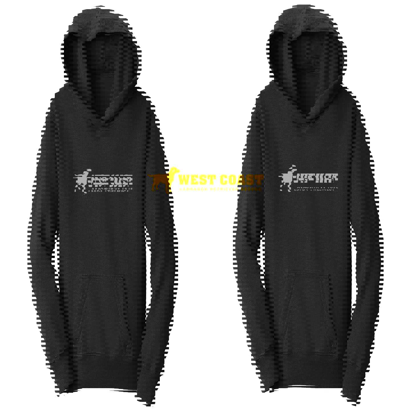 Gold WCLRR Logo - Kids Unisex Hoodie Sweatshirt