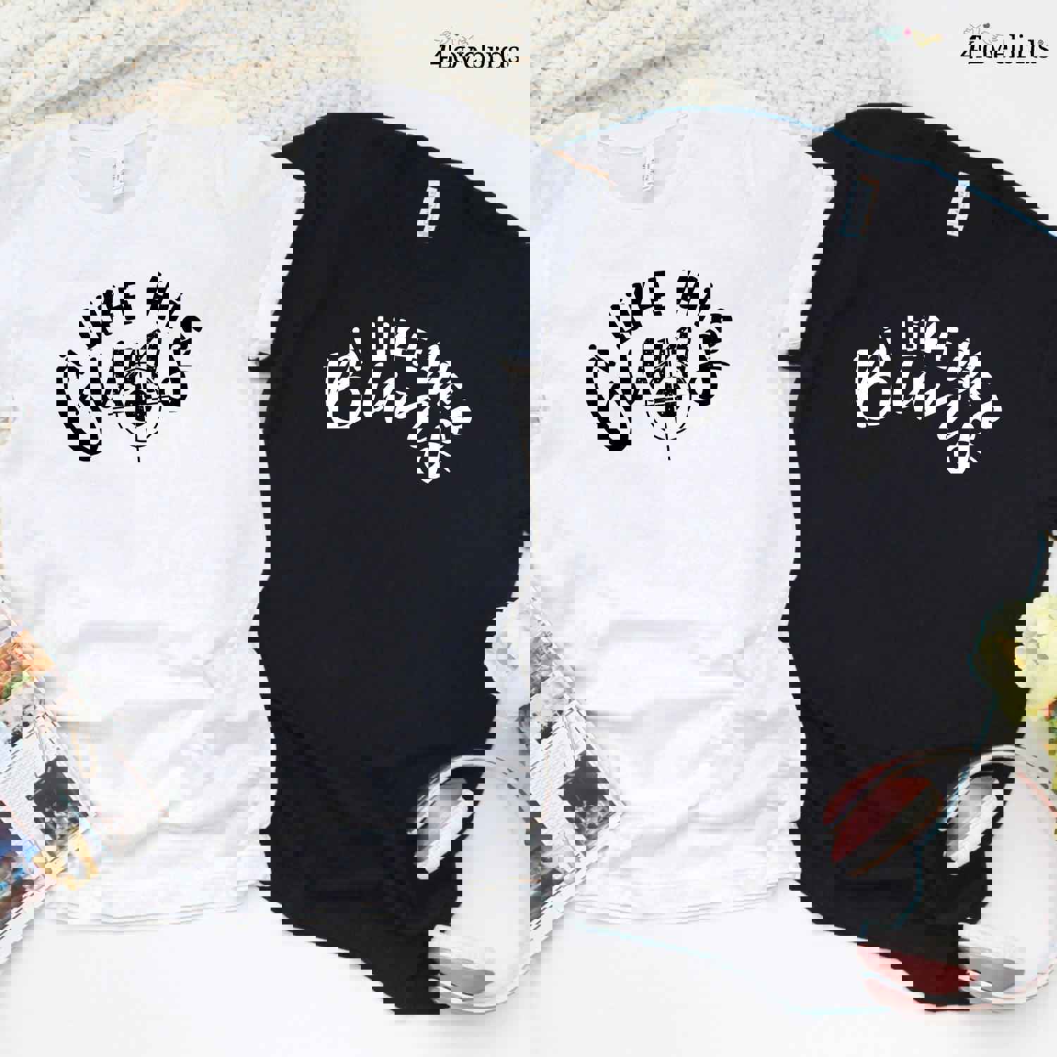 Matching Set: I Like Her Buns I Like His Guns Couples Outfit, Anniversary Gift