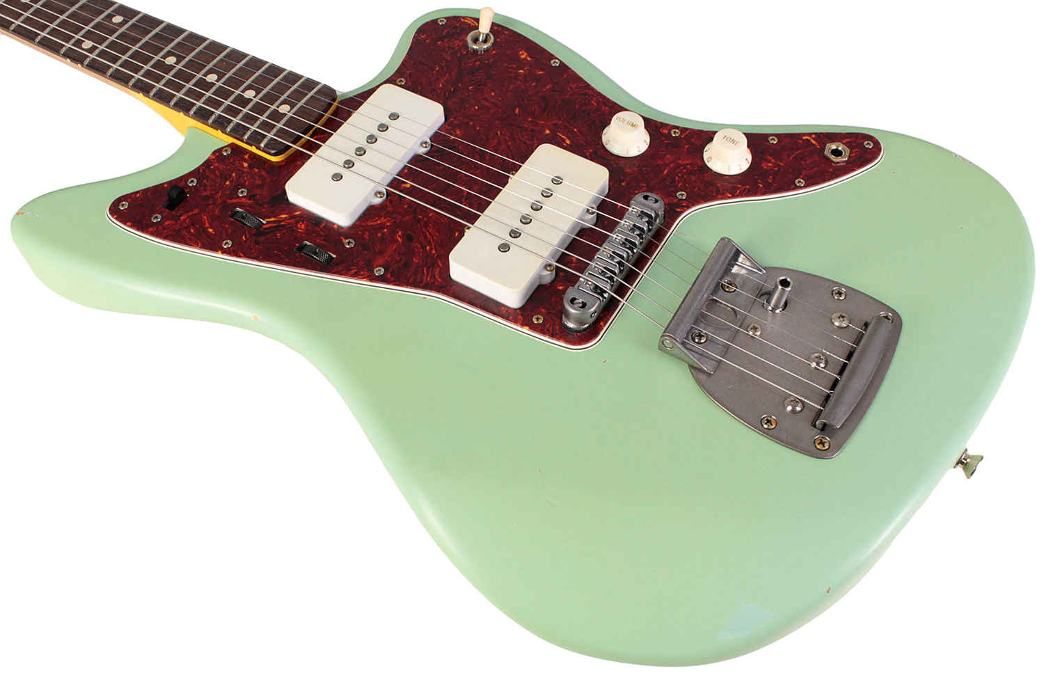 Nash JM-63 Jazzmaster Guitar, Surf Green, Light Aging - Vintage Inspired with Modern Features