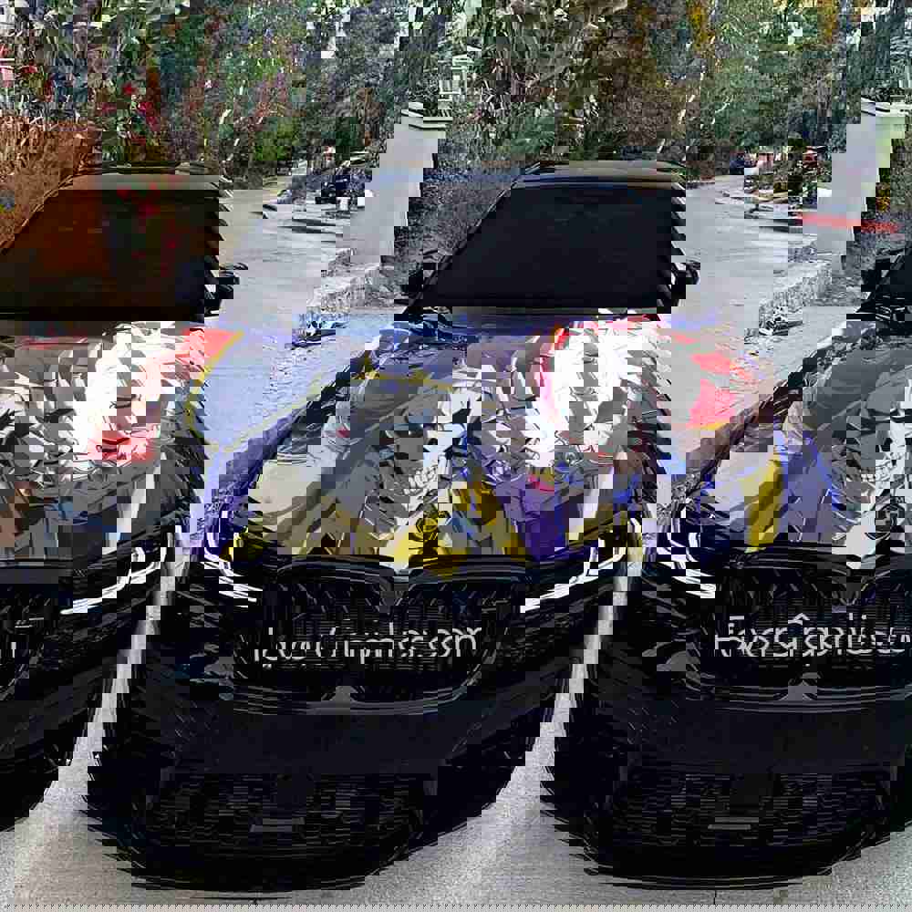 Ainz Ooal Gown Overlord Itasha Car Vinyl Hood Wrap Decal Sticker