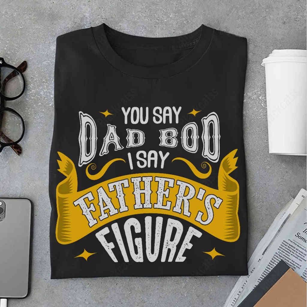 Dad Bod Custom Graphic Apparel - Unisex Classic Fit Cotton T-Shirt
