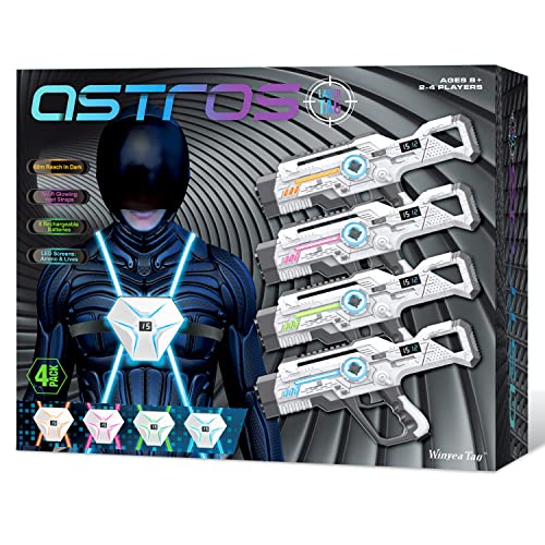 Rechargeable Laser Tag Guns for Kids, Teens & Adults - Outdoor Family Game Toy