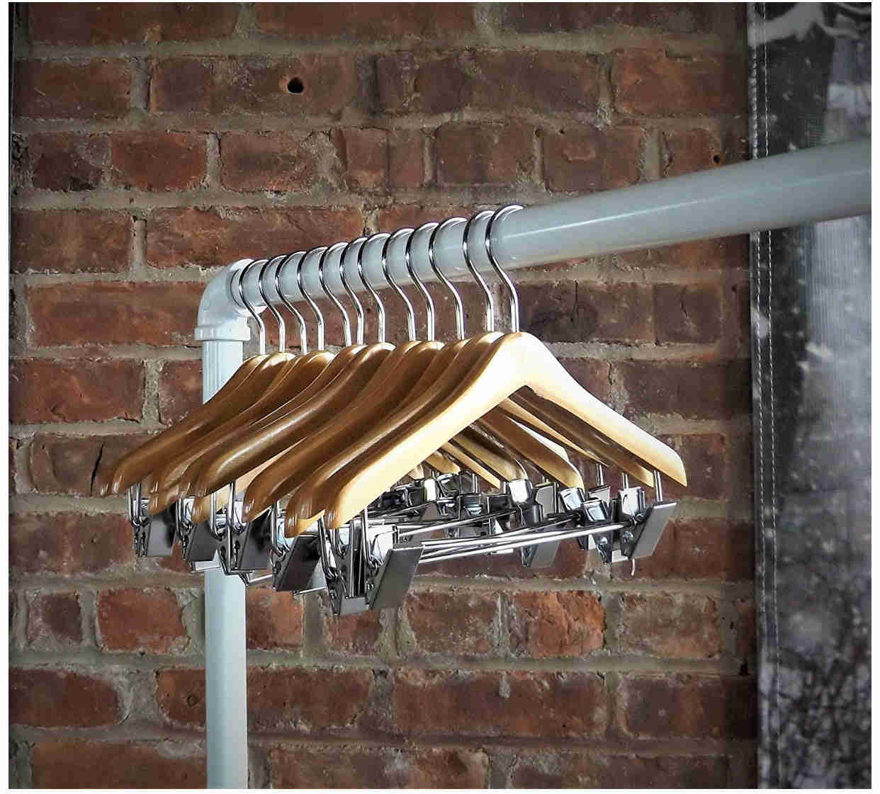 DOLL Clothing Hanger - 6" Wood Hanger for Baby Doll Clothes