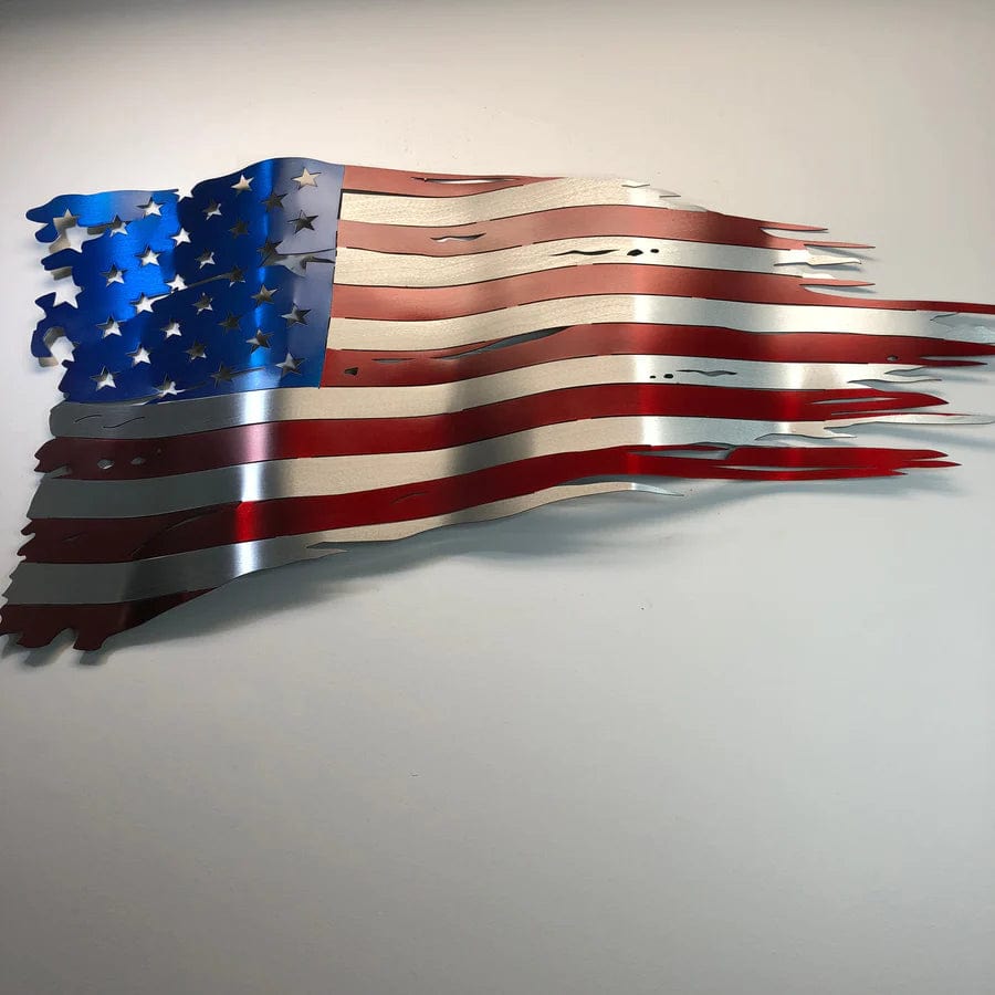 Metal Art of Wisconsin Outdoor Aluminum Old Glory