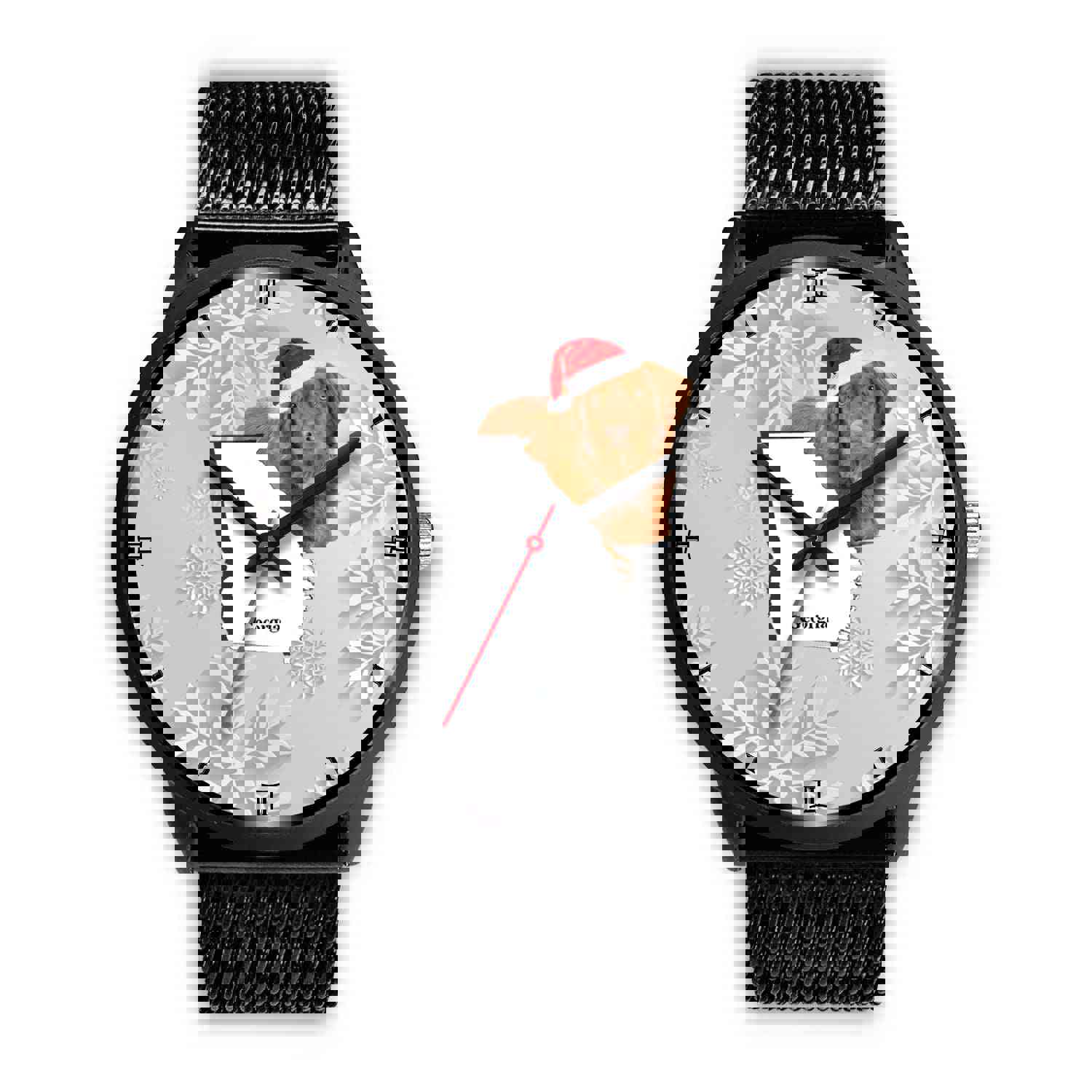 Nova Scotia Duck Tolling Retriever Georgia Christmas Special Wrist Watch