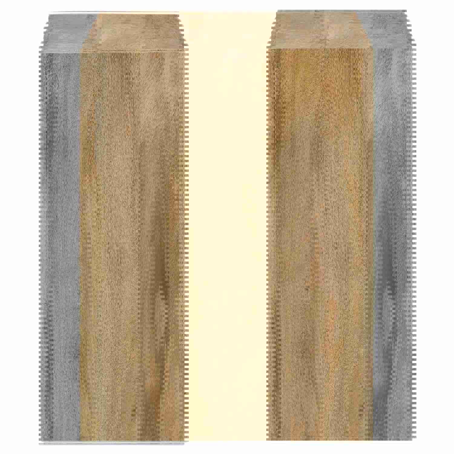 Benton Rectangular Solid Wood End Table Natural