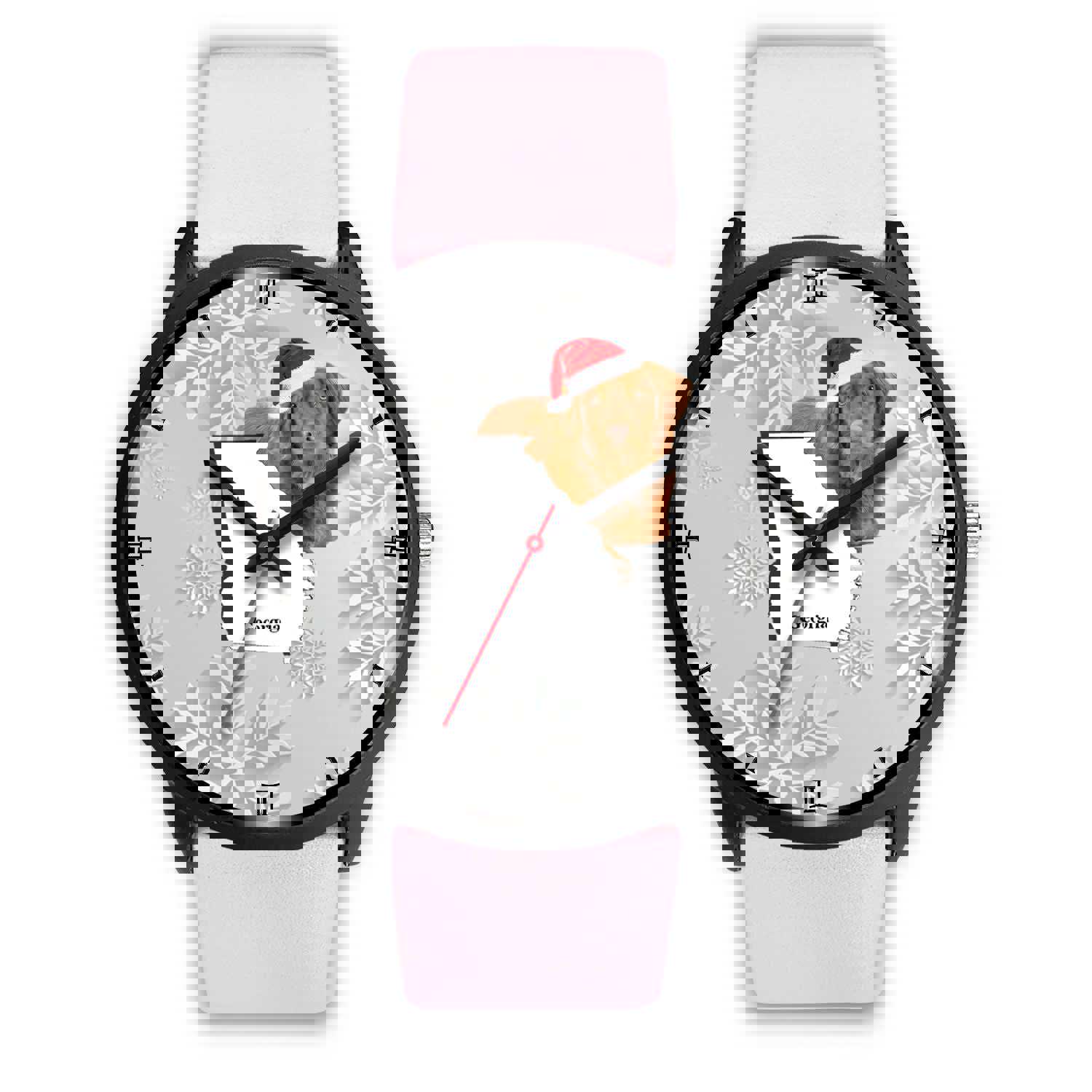 Nova Scotia Duck Tolling Retriever Georgia Christmas Special Wrist Watch