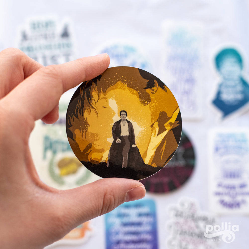 Pride and Prejudice Sticker Set - 12 Unique Designs