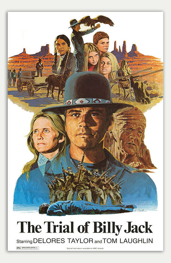 Trial of Billy Jack - 11 x 17 Movie Poster (1975 Reprint)