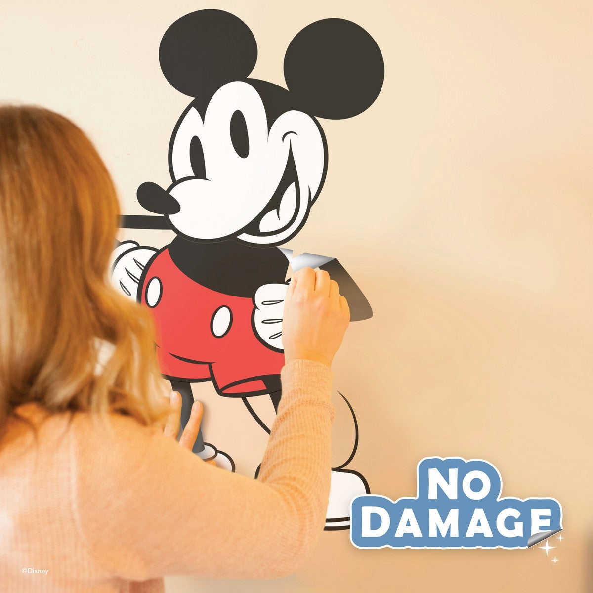 Classic Mickey Mouse Interactive Wall Decal with Augmented Reality