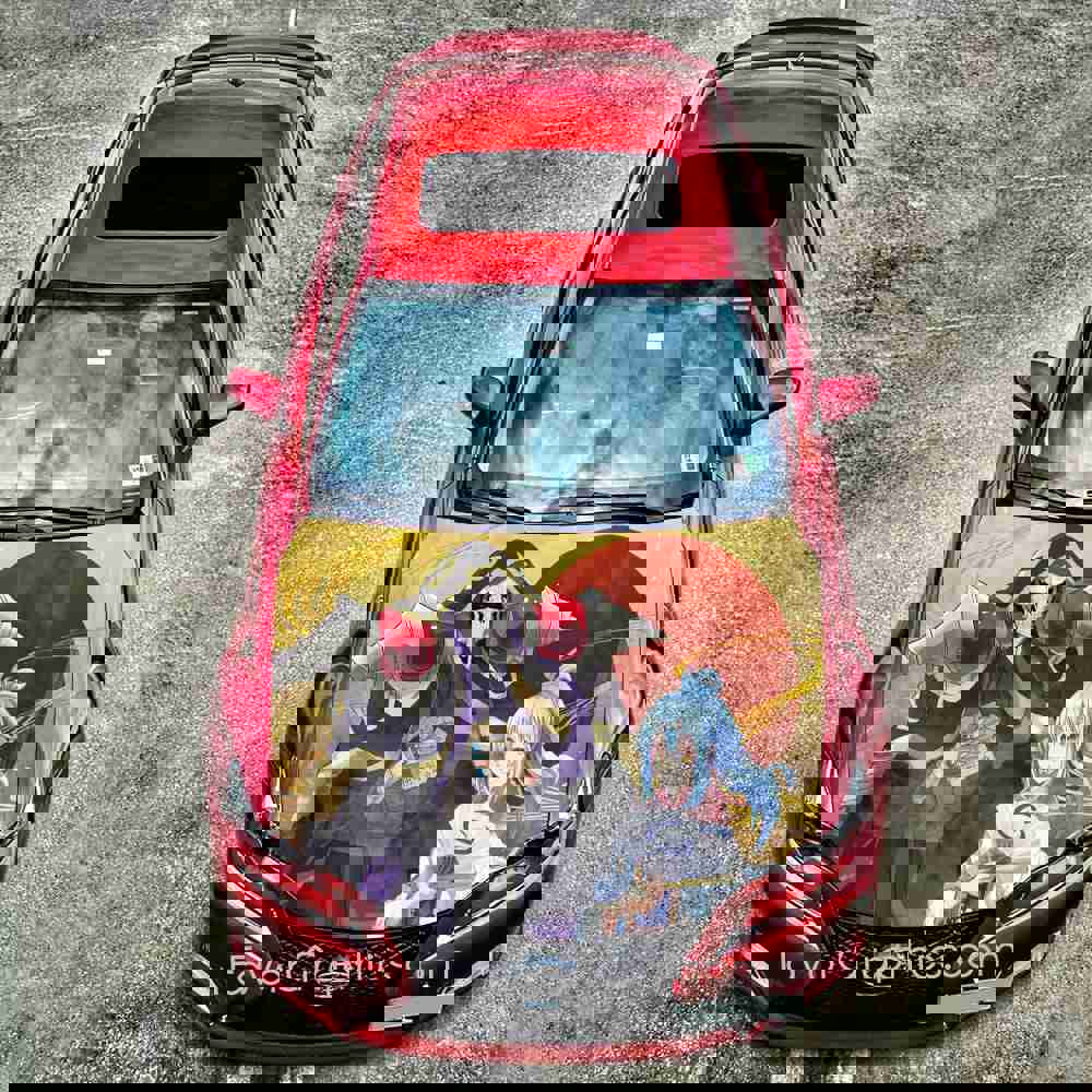 Ainz Ooal Gown Overlord Itasha Car Vinyl Hood Wrap Decal Sticker