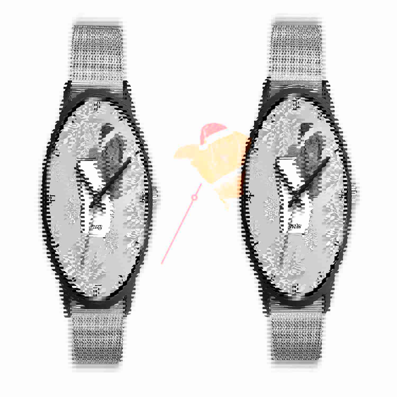 Nova Scotia Duck Tolling Retriever Georgia Christmas Special Wrist Watch