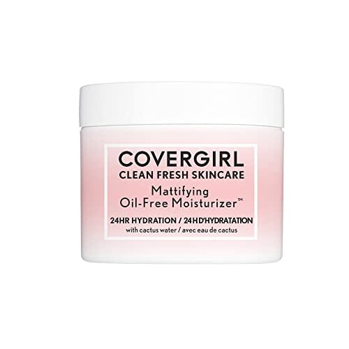 COVERGIRL Clean Fresh Skincare Mattifying Oil-Free Moisturizer, Case of 36