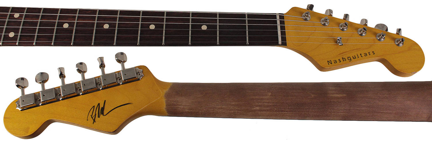 Nash S-63 Guitar, 3-Tone Sunburst, Light Aging