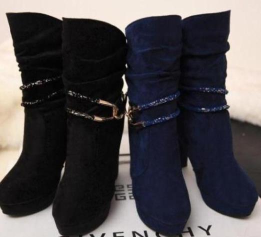 Women's Super Sexy Ankle Boot With Metal Embellishment