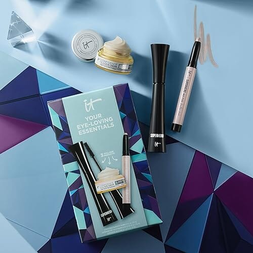 IT Cosmetics Your Eye-Loving Essentials Gift Set – 3-Piece Makeup + Skincare Kit