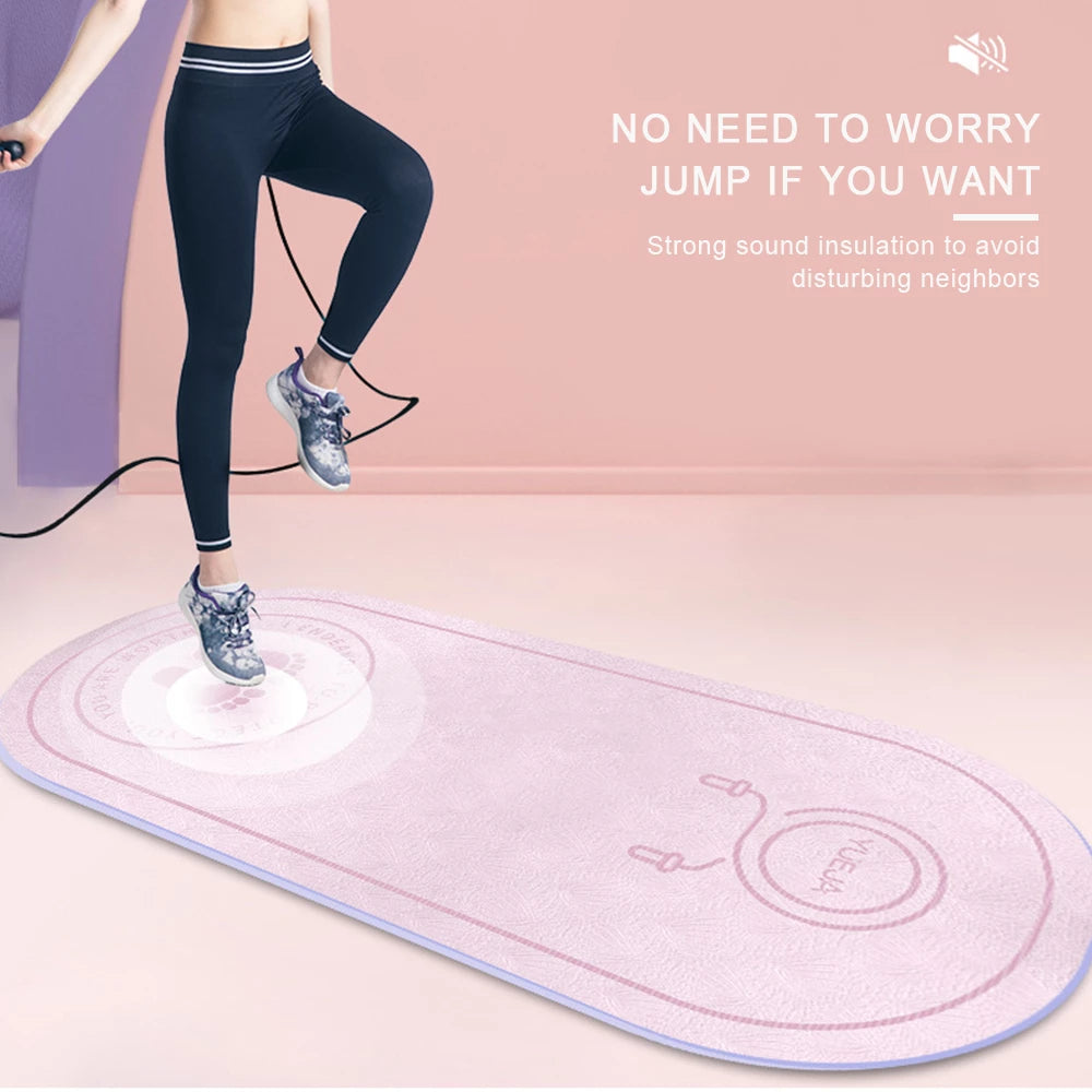 Elasticity Rope Mat for Yoga and Fitness