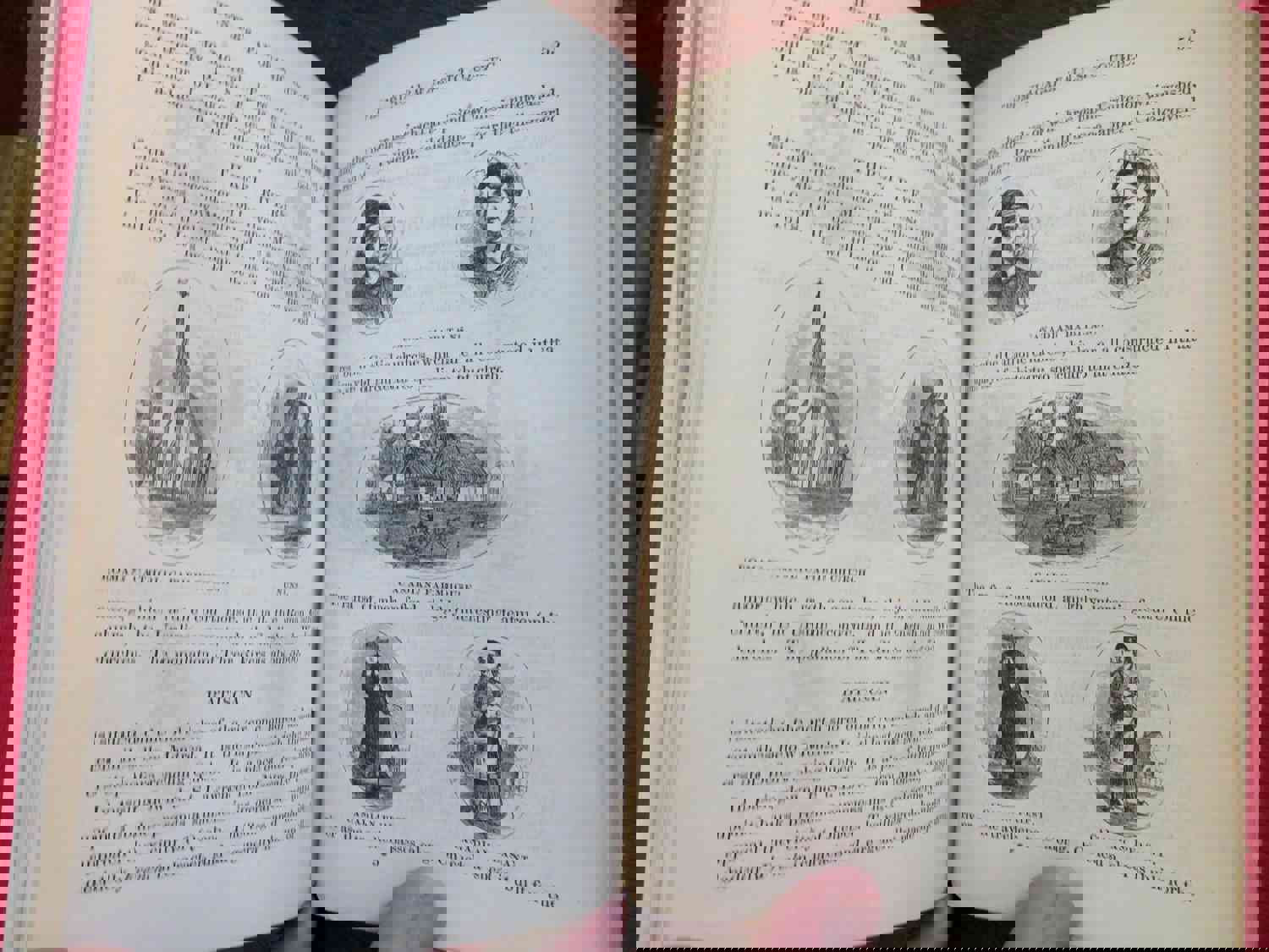 Hunters Panoramic Guide from Niagara Falls to Quebec 1857 Illustrated Book