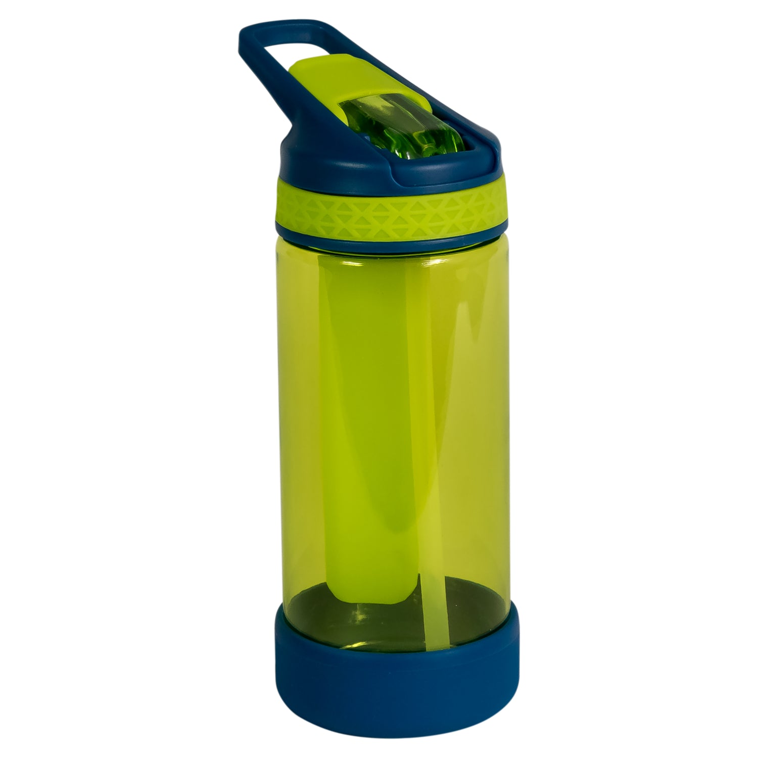 COOL GEAR 4-Pack Kids 16 oz System Sipper Water Bottle with Freezer Gel Stick