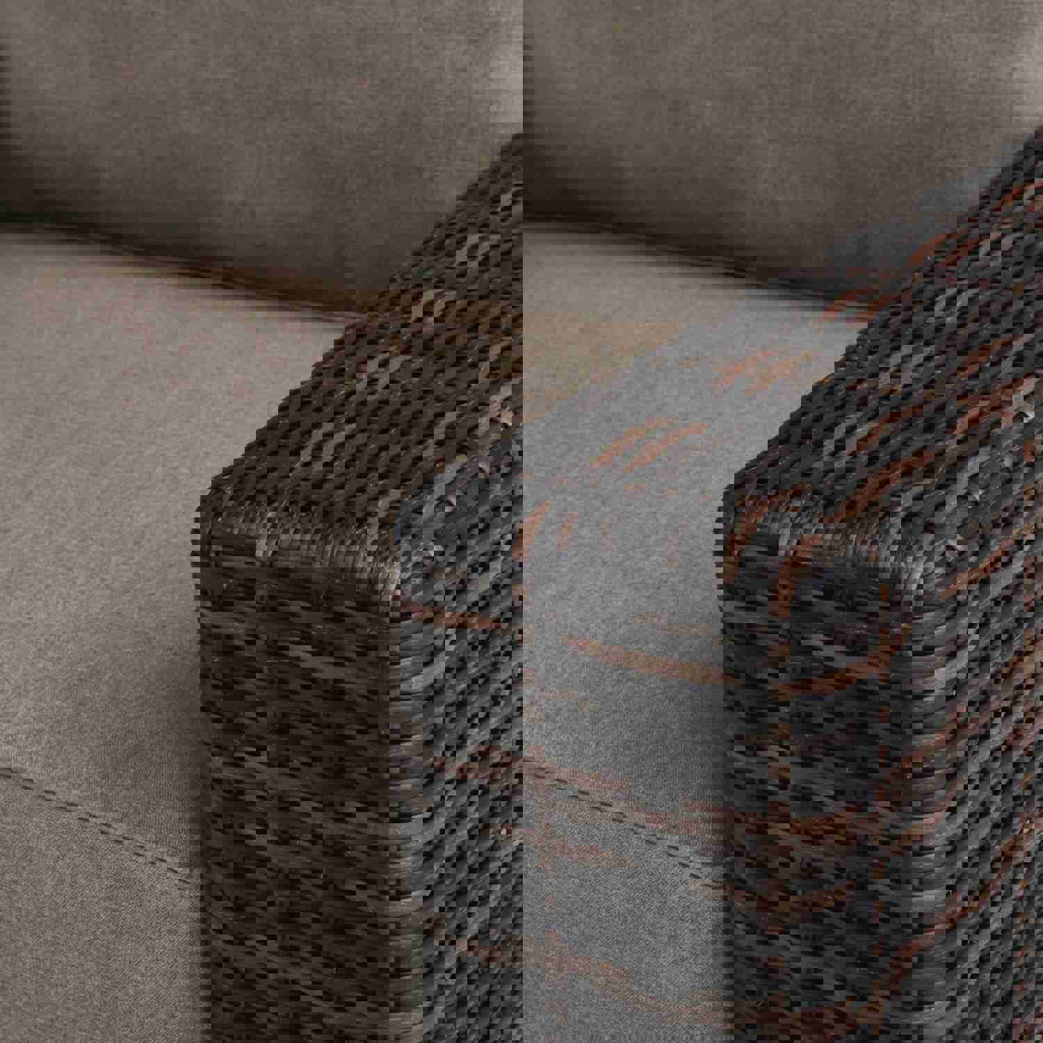 Langdon Outdoor Fire Pit Table Set with 4 Fixed Chairs