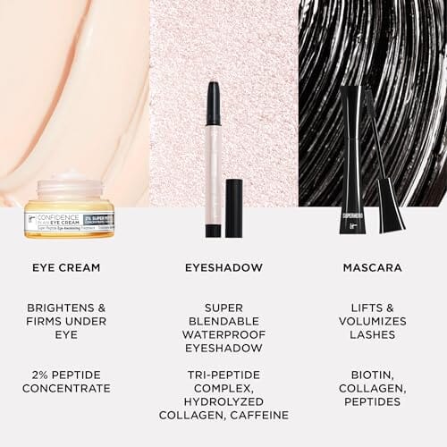 IT Cosmetics Your Eye-Loving Essentials Gift Set – 3-Piece Makeup + Skincare Kit