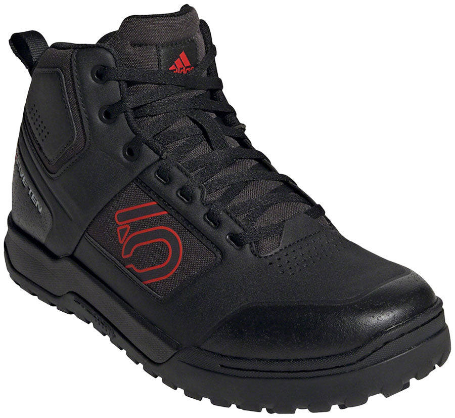 Five Ten Impact Pro Mid Flat Shoe - Men's Core Black/Red/Core Black Size 8