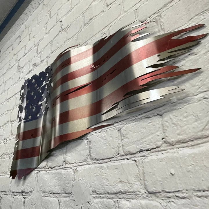 Metal Art of Wisconsin Outdoor Aluminum Old Glory