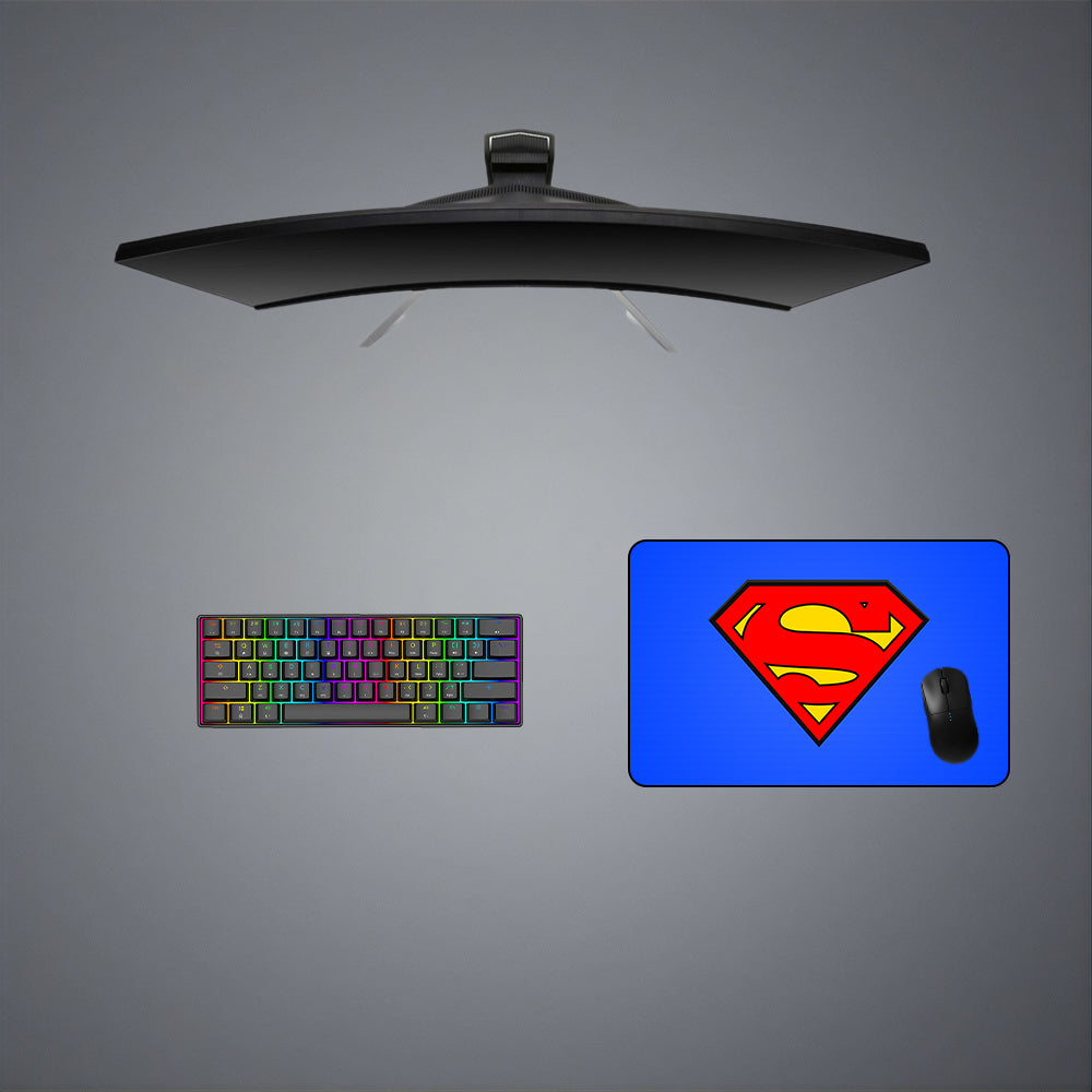 Superman Logo Gaming Mouse Pad - M-XXL Size for Enhanced Gaming Experience